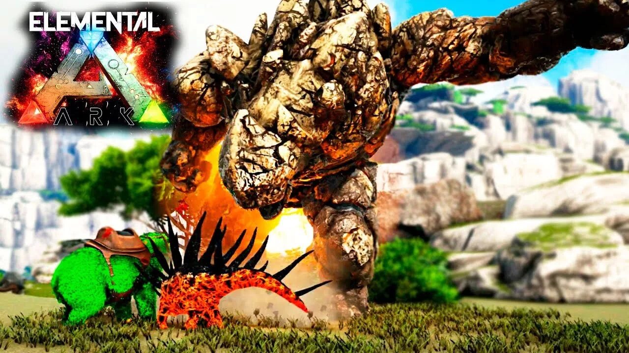 Ark elemental. Ark горный элементаль. арк элементал. арк лавовый элементаль. гибриды арк мод.