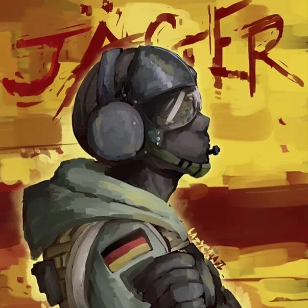 Jager r6s без маски. Ягер Штрайхер. Jager r6 арт. Штрайхер r6s.