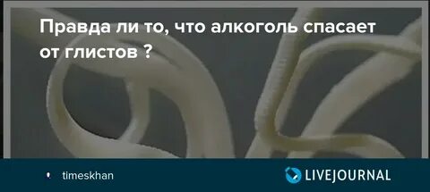 Как вылечить глистов