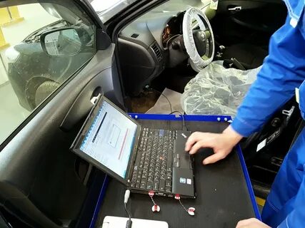 Диагностика автомобиля тойота
