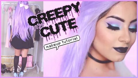 Pastel Goth Makeup Tutorial & Outfit Tumblr Pastel Goth Style - YouTube...