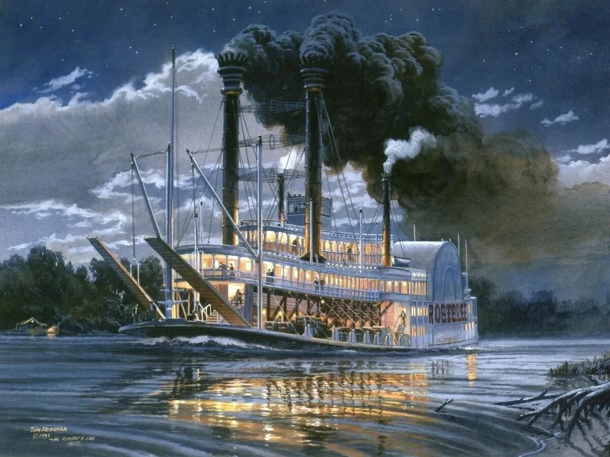 По полотняной стране пароход плывет. Колесный пароход Миссисипи 19 век. Колесные пароходы Миссисипи. Пароход султанша на Миссисипи. Robert Lee пароход.