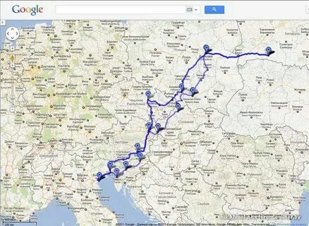 Маршрут транспортного средства 4