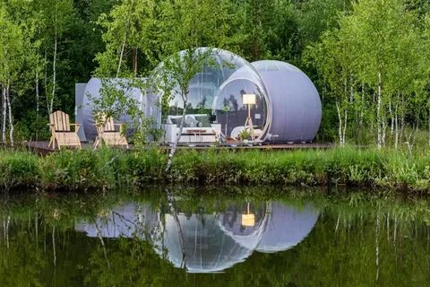 Bubble hotel camp