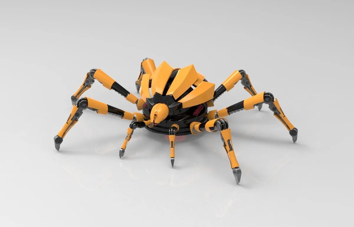 Робот паук spider. Робот паук спайдер. робот паук 3д модель. 3d модель робот паук. робот паук желтый.