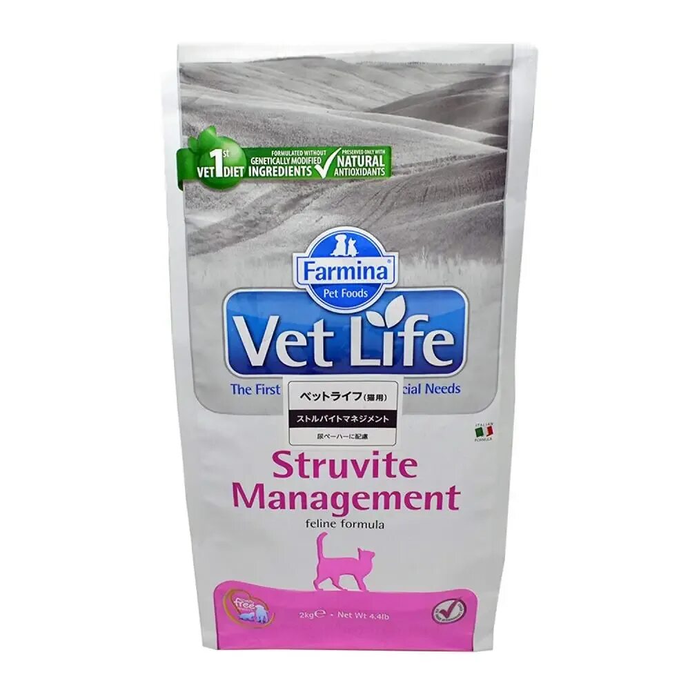 Vet life 10 кг. Фармина корм для кошек Struvite Management. Vet Life Struvite корм для кошек. Фармина менеджмент Струвит для кошек корм. Фармина Манагемент Струвит кошачий корм.