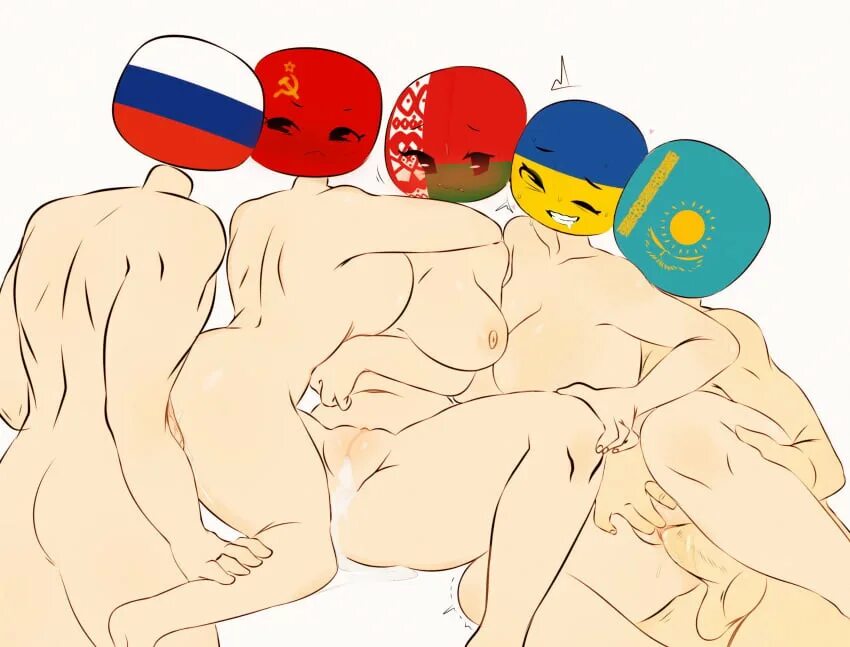 Countryhumans Россия Порно