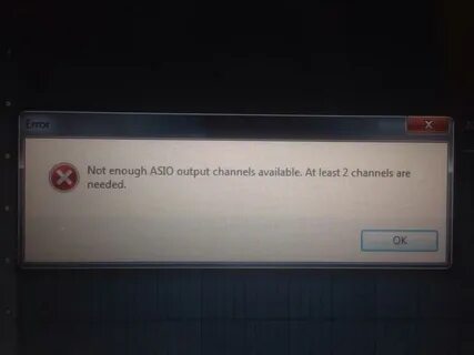 Verification error