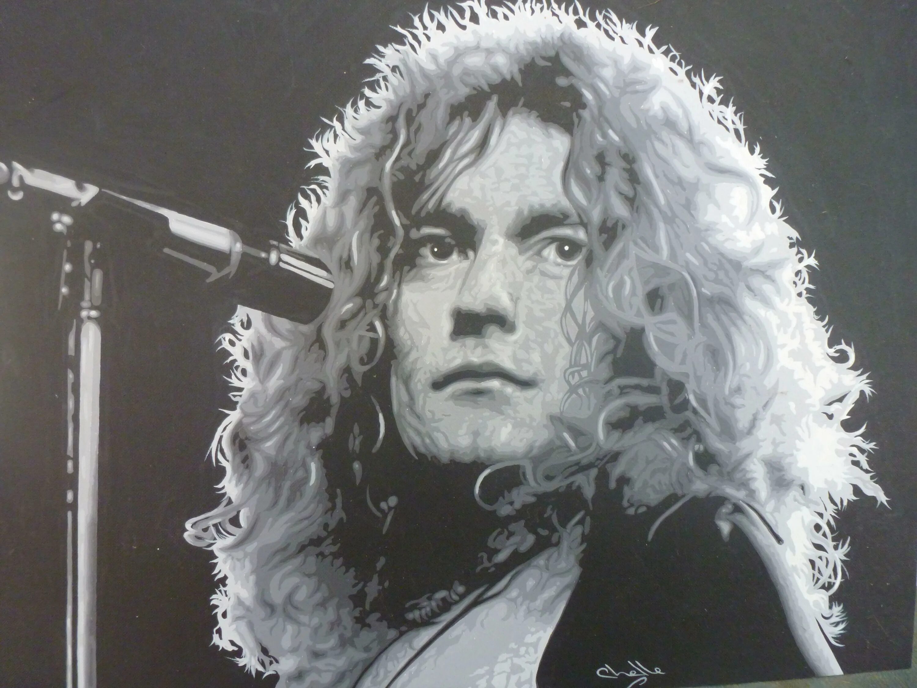 Плант это. Led Zeppelin фронтмен.