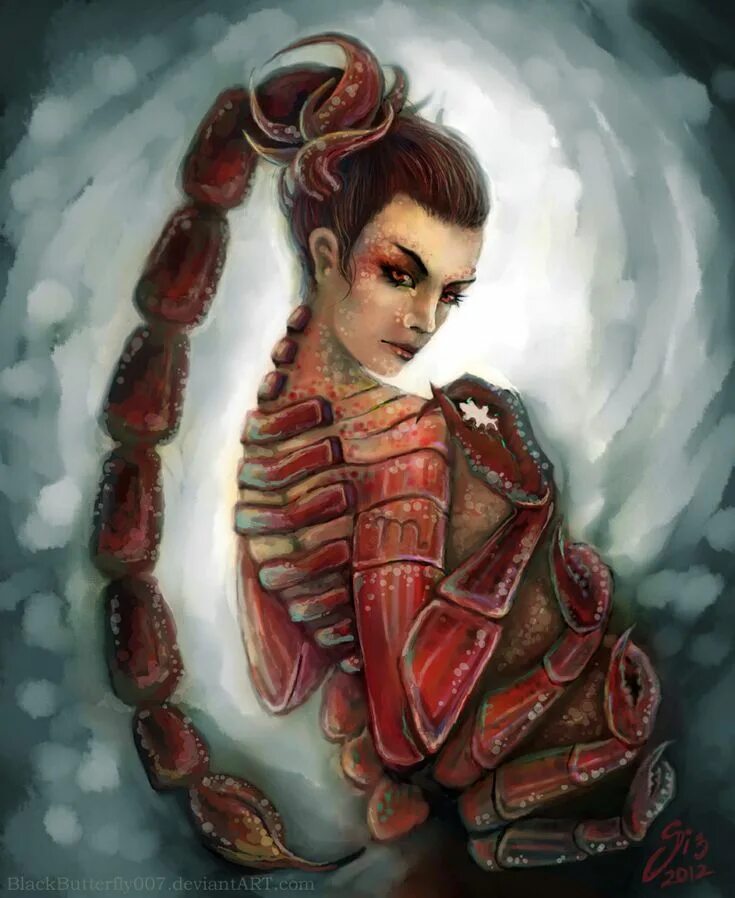 Скорпион девочка дева. Девушка скорпион. красивая девушка скорпион. скорпион арт.