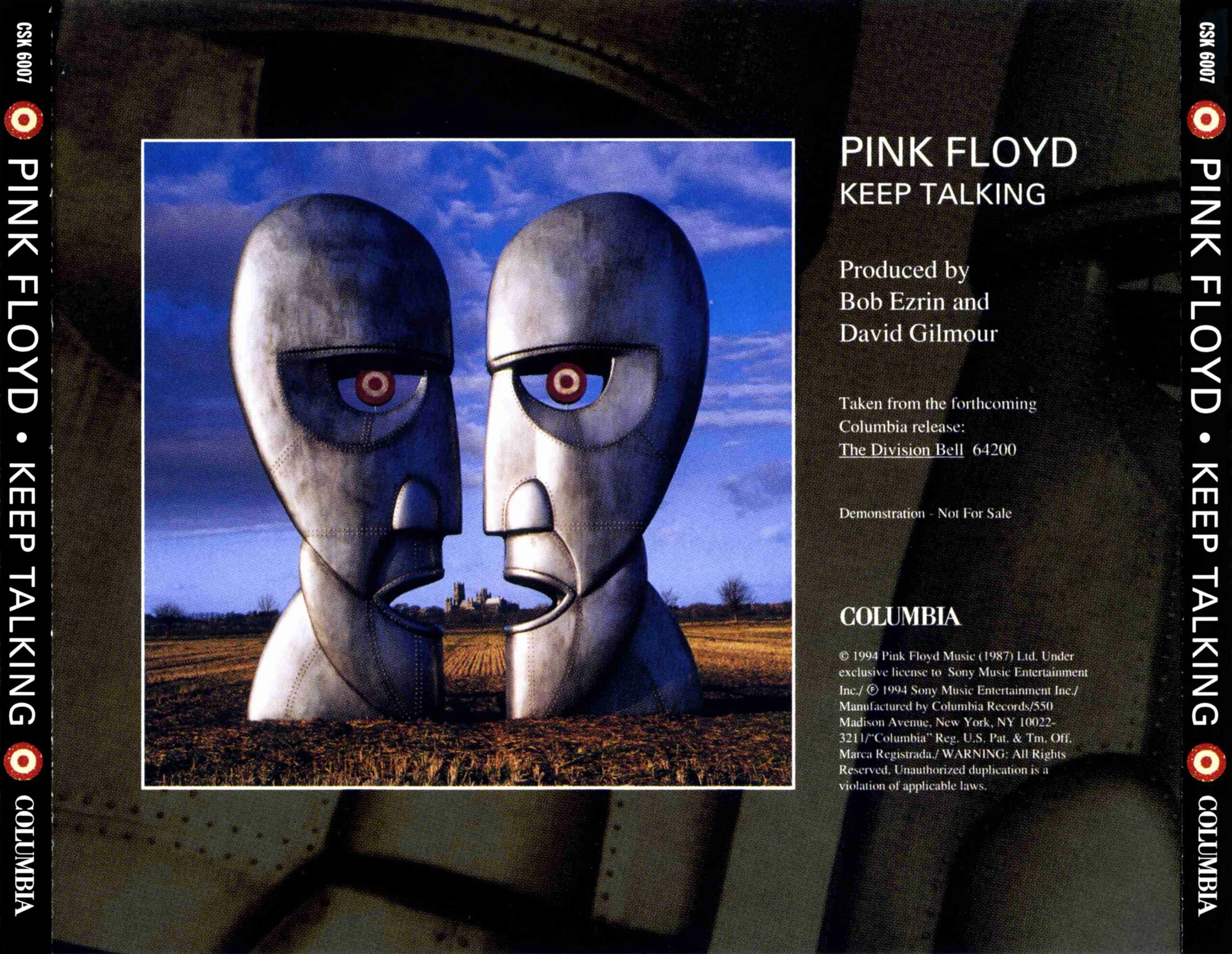 Talk перевод на русский песня. Пинк Флойд Division Bell. Pink Floyd 1994 the Division Bell. Обложки Пинк Флойд Division Bell. Keep talking Pink Floyd обложка.