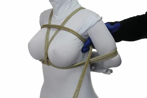 Chest harness rope bondage