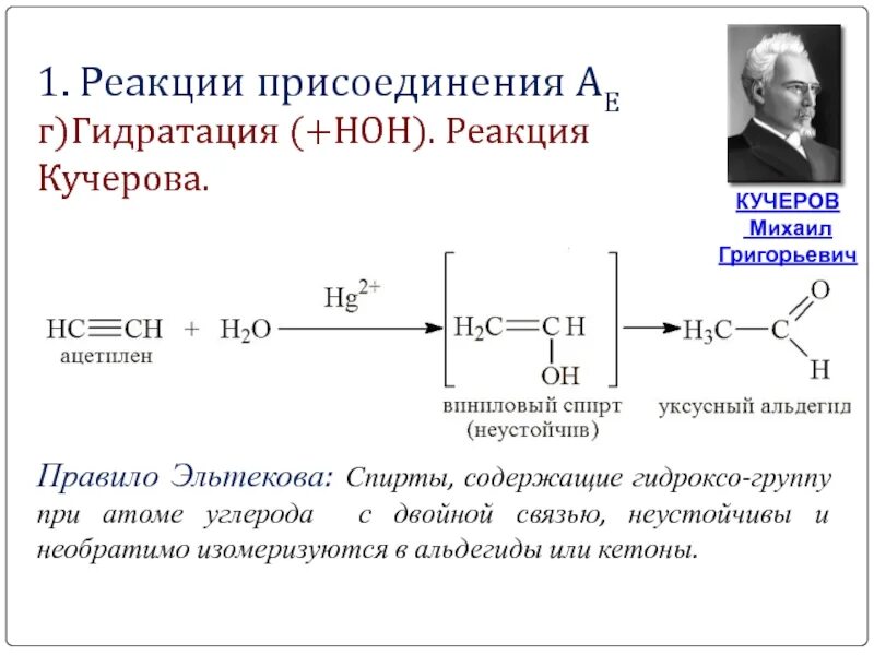 По реакции кучерова можно получить. С2н2 реакция Кучерова. Механизм реакции Кучерова Алкины. Реакция гидратации ацетилена реакция Кучерова.