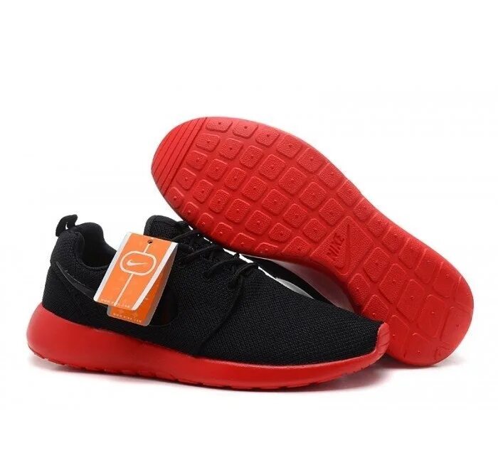 Nike Roshe Run мужские черные. Nike Roshe Red Black. Nike Roshe Run красная подошва. Nike Roshe Run homme черные с красным (. Купить красную подошву