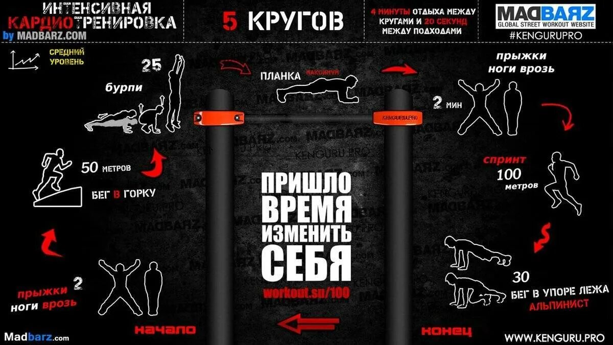 Линейные тренировки пример