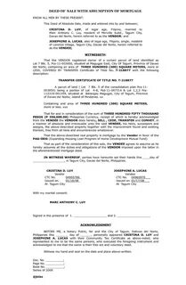 Deed перевод