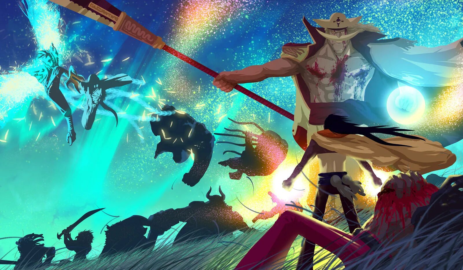 A universal time whitebeard. Ван пис whitebeard. белоус ван пис. whitebeard art. белоус ван пис арт.