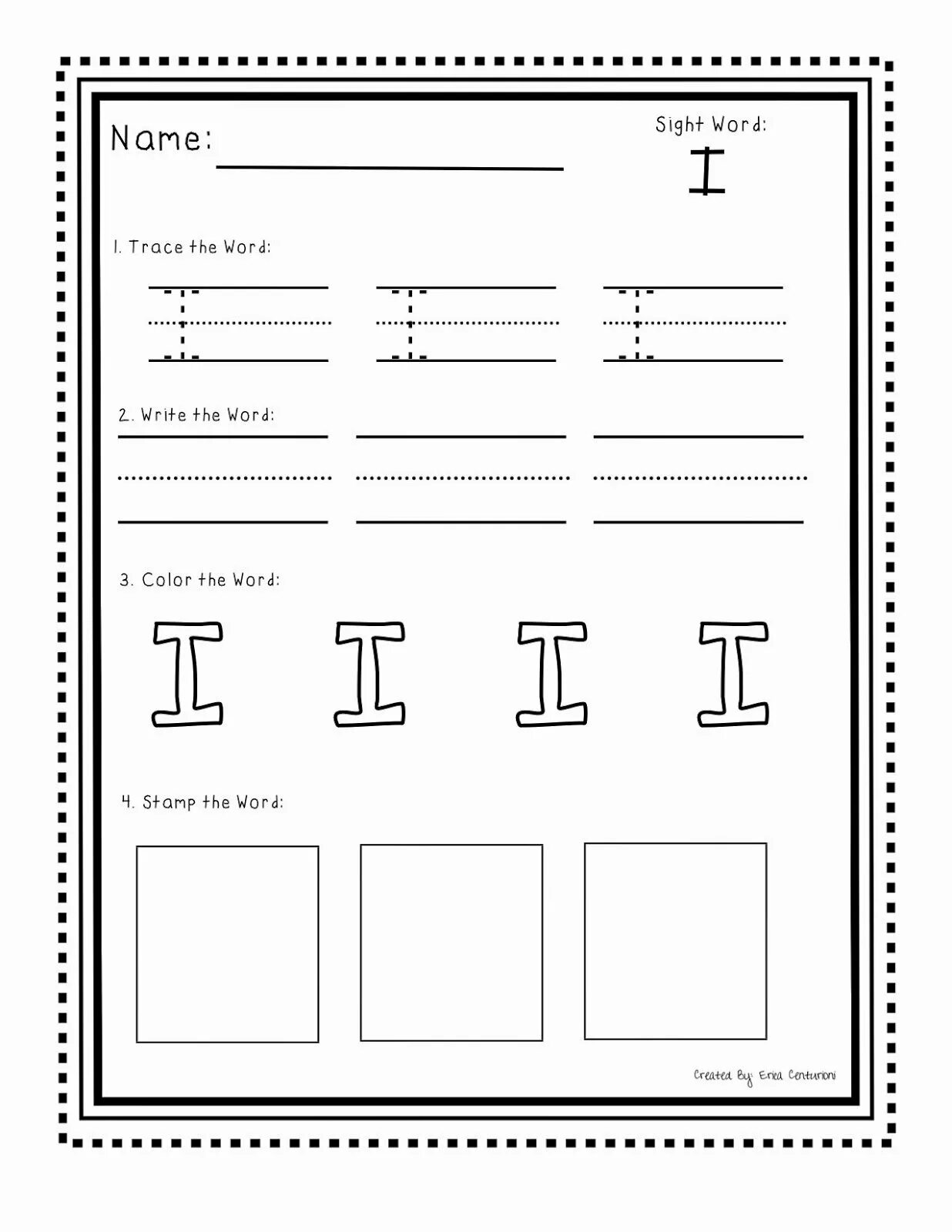 The boy has the word. Sight Word i Worksheet. Sight Words for Kids. Sight Words Worksheet 1. I Worksheet.