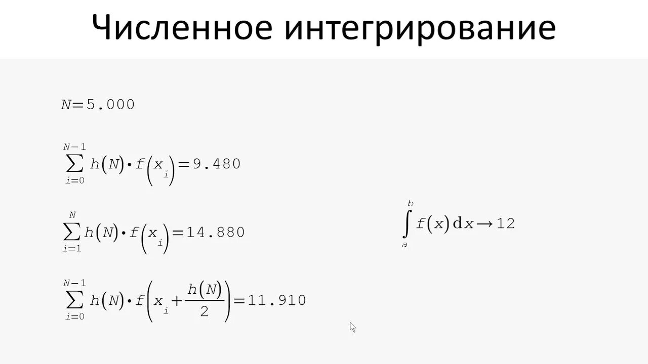 Методы численного интегрирования. Метод Гаусса (численное интегрирование). Интегрирование по Гауссу. Формула Гаусса численные методы.