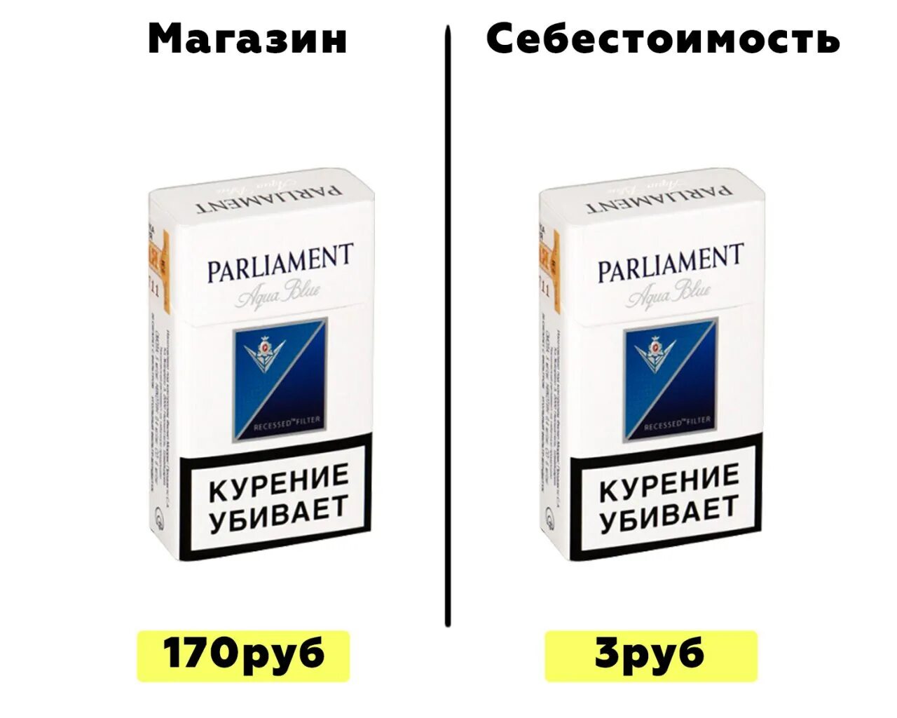 Сколько весит сигарета с фильтром