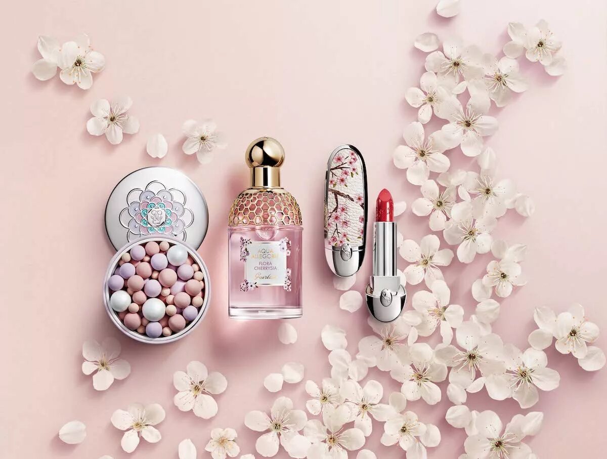 Cherry blossom отзывы. Guerlain Aqua Allegoria Cherry Blossom. Guerlain Cherry Blossom 2021. Герлен Аква аллегория Cherry Blossom. Черри блоссом духи.