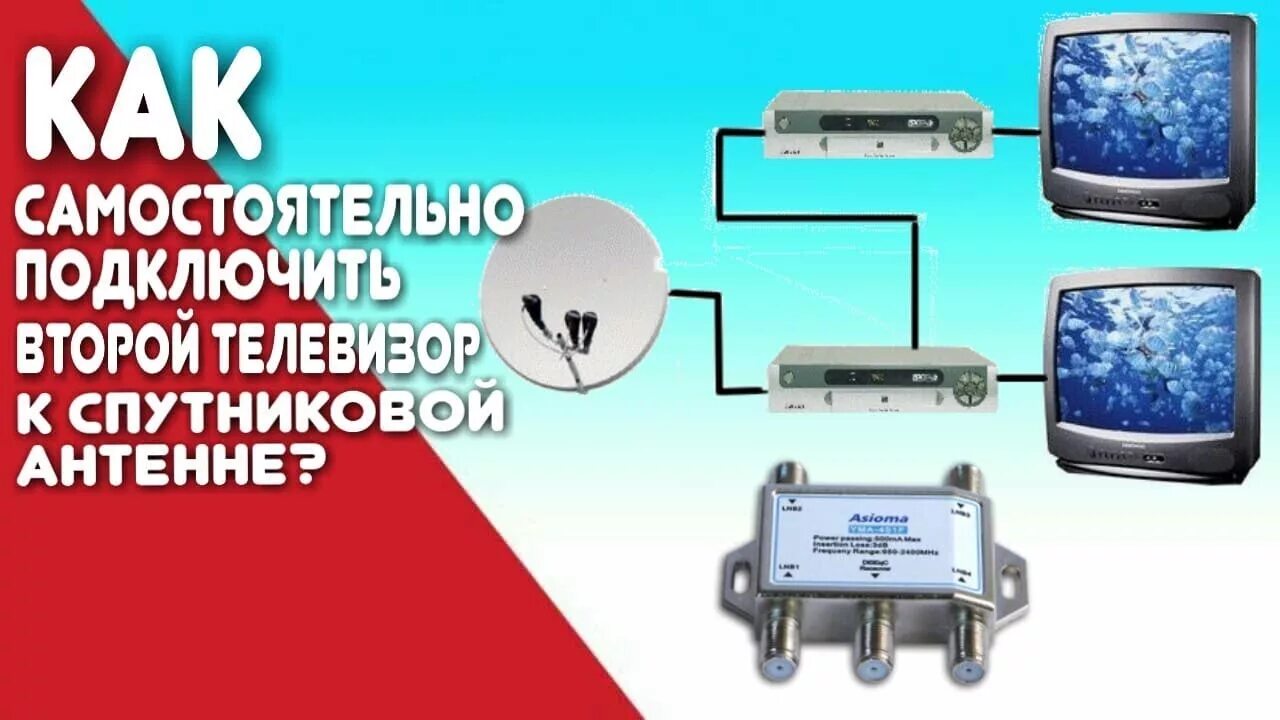 Мтс второй телевизор. Подключение спутниковой антенны к двум телевизорам. Подключить второй телевизор. Подключить два телевизора к одной антенне. Спутник 2 телевизор.