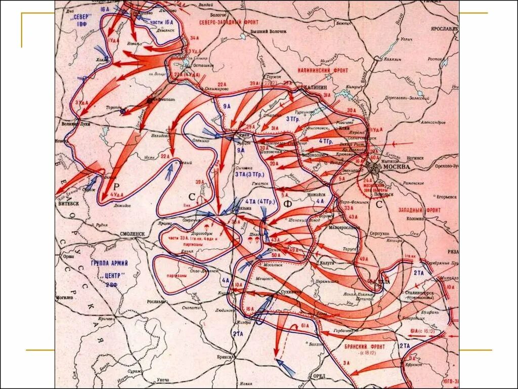 Операция Тайфун карта. План Тайфун карта. Операция Тайфун битва за Москву.