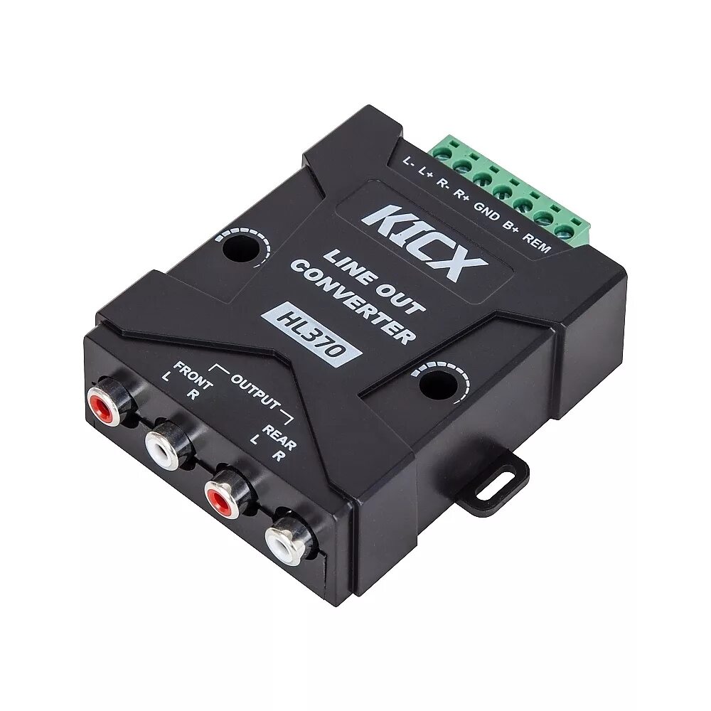 Преобразователь rca. Kicx hl 370. преобразователь kicx hl 370. конвертор уровня kicx hl370. преобразователь сигнала kicx.