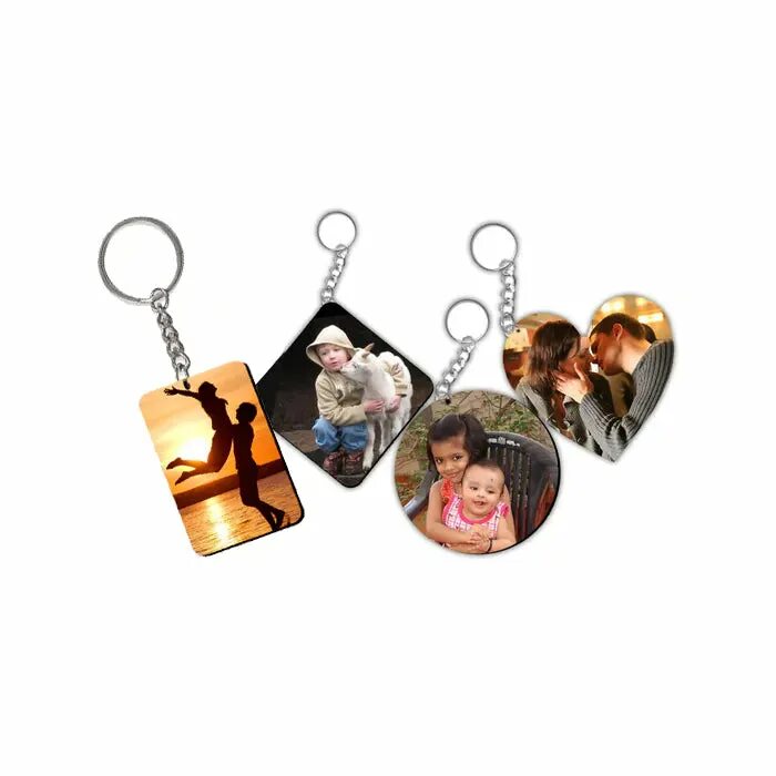 Printer key. Кожаный брелок с фотографиями внутри. прозрачный брелок с японской картинкой. keychain ping. keychain-rua.