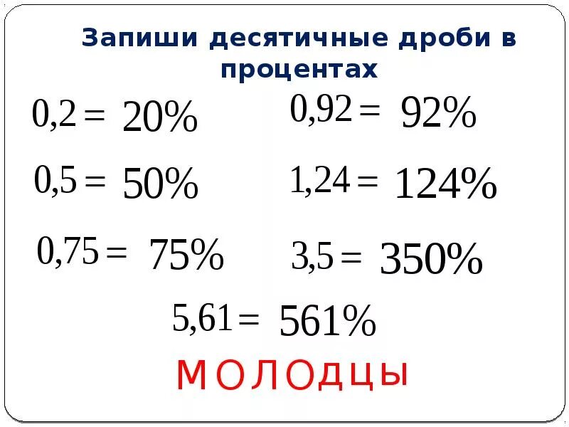 Запишите в виде процентов дробь 3. Как записывать десятичные дроби 5 класс. Как перевести проценты в десятичную дробь 5 класс. Как выглядит десятичная дробь. Как записать десятичную дробь в процентах.