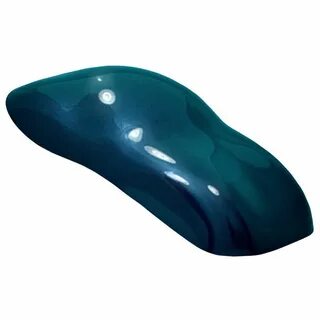 Blue pearl clearcoat
