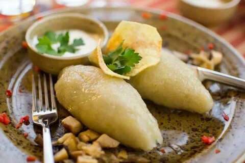 Дирижабль блюдо из картофеля в литовской