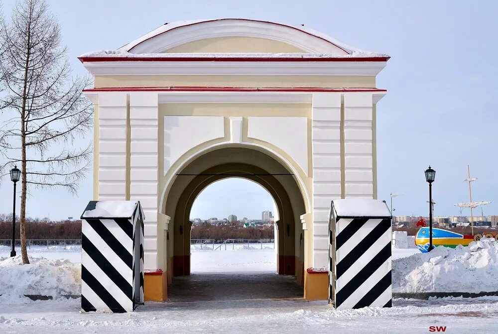 Тобольские ворота Омск. Омские ворота Омской крепости. Тарские ворота Омской крепости. Ворота в городе Омске Тарский Тобольский.