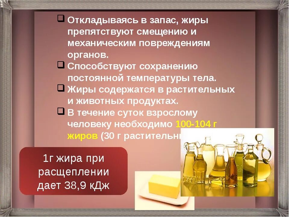 Жировые запасы