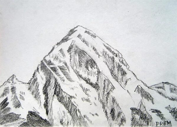 Вершины гор Наброски Лермонтова. Эльбрус Саккаев художник. Гора Эверест рисунок карандашом. Горные вершины Лермонтов.