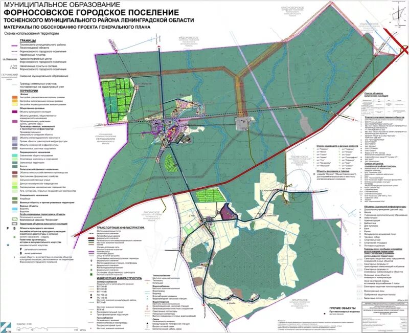 Поселки тосненского района ленинградской области. Генплан Федоровское городское поселение Тосненского района. Генеральный план Федоровское Тосненский район. Генеральный план фёдоровского городского поселения. Генеральный план Тосненского района Ленинградской области.