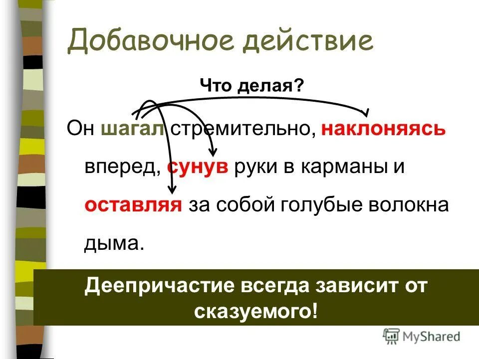 ошибка в деепричастном обороте егэ. деепричастие примеры предложений. основные и добавочные действия. добавочное действие примеры. добавочное действие пример.