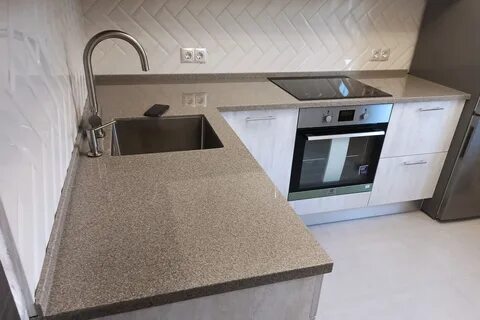 Столешница из искусственного камня кориан биз
