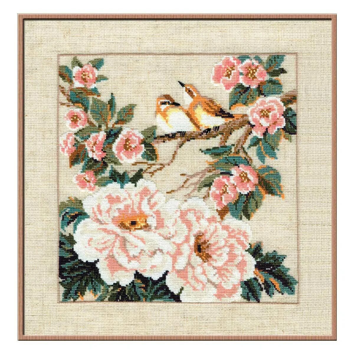 Вышивание крестом риолис. Забавные крольчата риолис. Пестрые анютки риолис. Тарелка с иволгой риолис. Вышивка крестом наборы риолис.