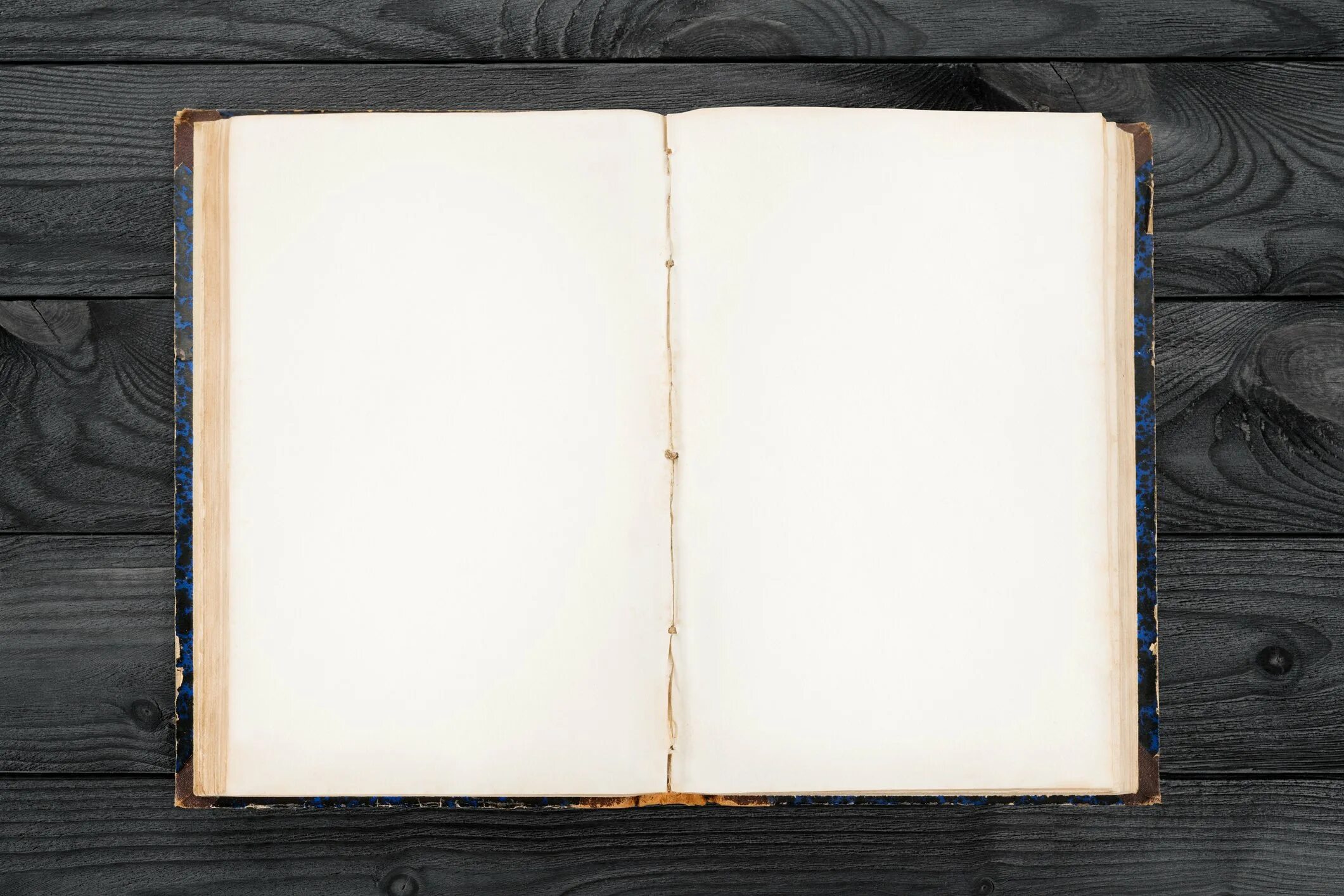 Пустой лист в книге