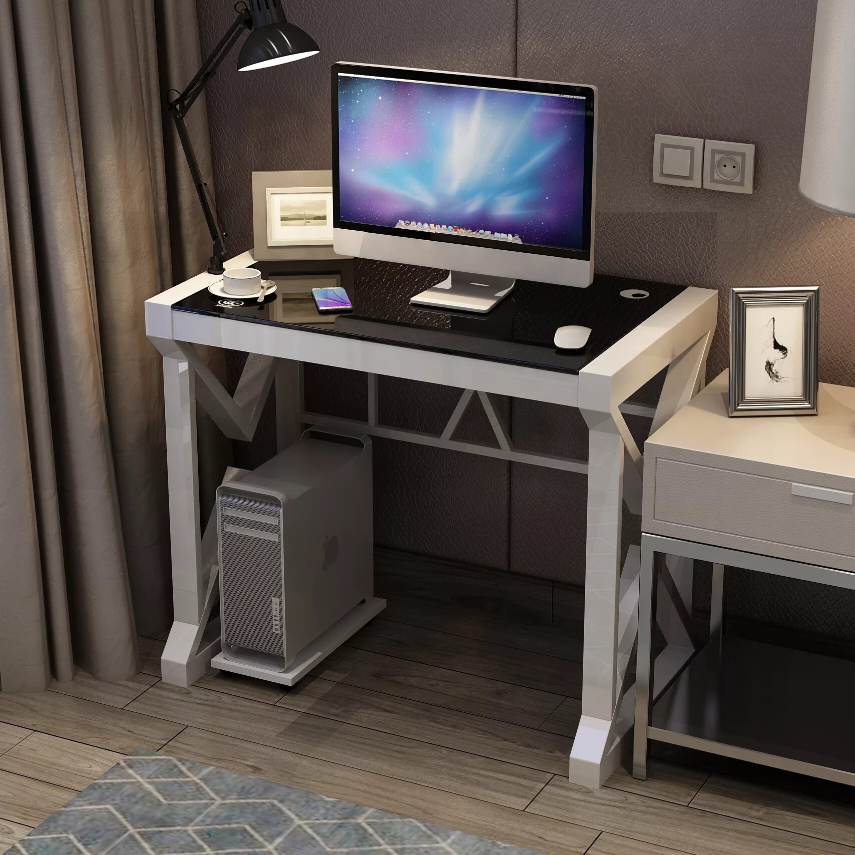 небольшой столик для ноутбука. необычных компьютер столы. дизайнерский компьютерный стол. необычные столы для офиса. компьютерный стол backo kc 2021 черный.