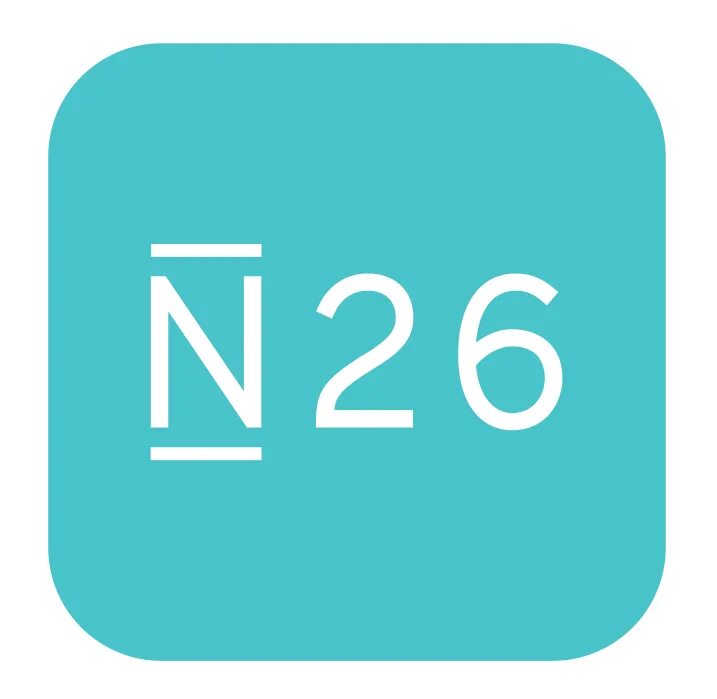 Банк 26. N26 банк. N26. N26 Bank logo. Н26.