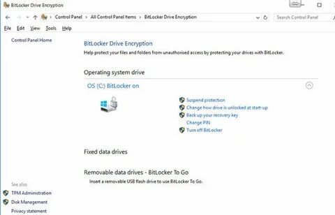 Восстановление bitlocker windows