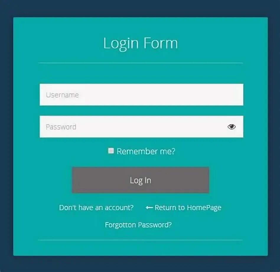 Registration login