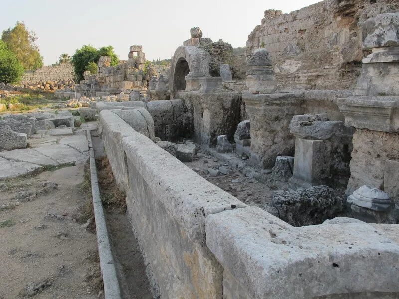 История города перге фото реконструкции турция Antik Perge Kenti turizmi canlandırılacak Tatil Seyahat Haberleri