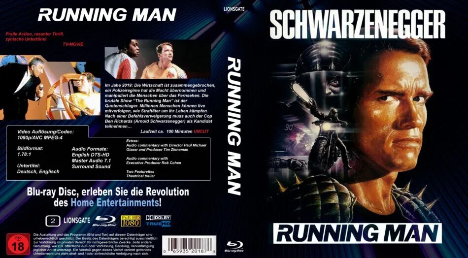 Running man 4. Running man 1987. бегущий человек / the running man (1987). бегущий человек обложка.