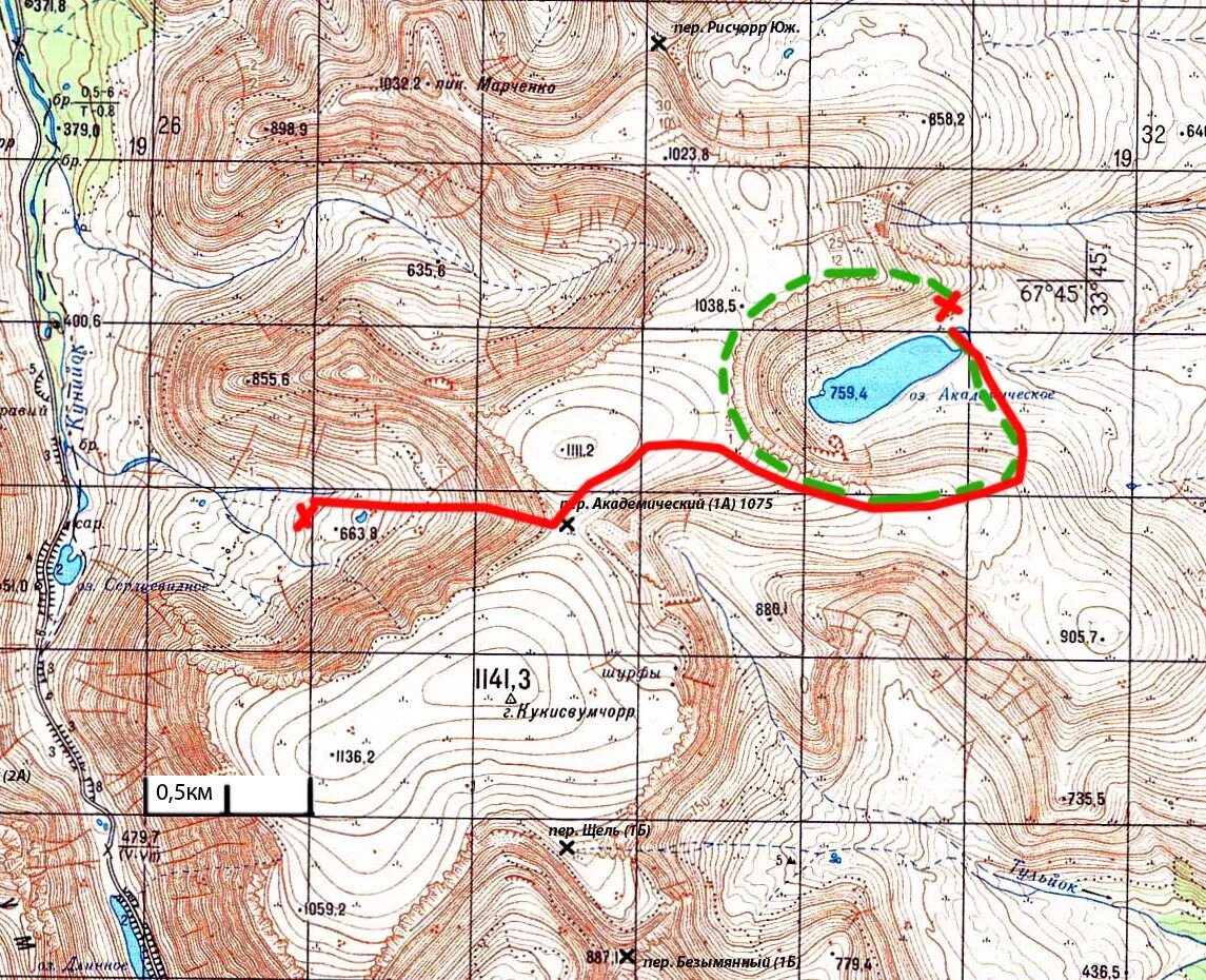 карта хибины 500 метров. хибины карта маршрутов. хибины туристические маршруты. хребтовка хибины. ущелье гакмана хибины карта.