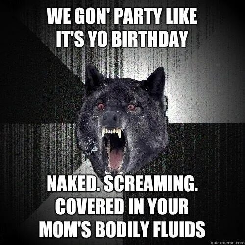On party is like