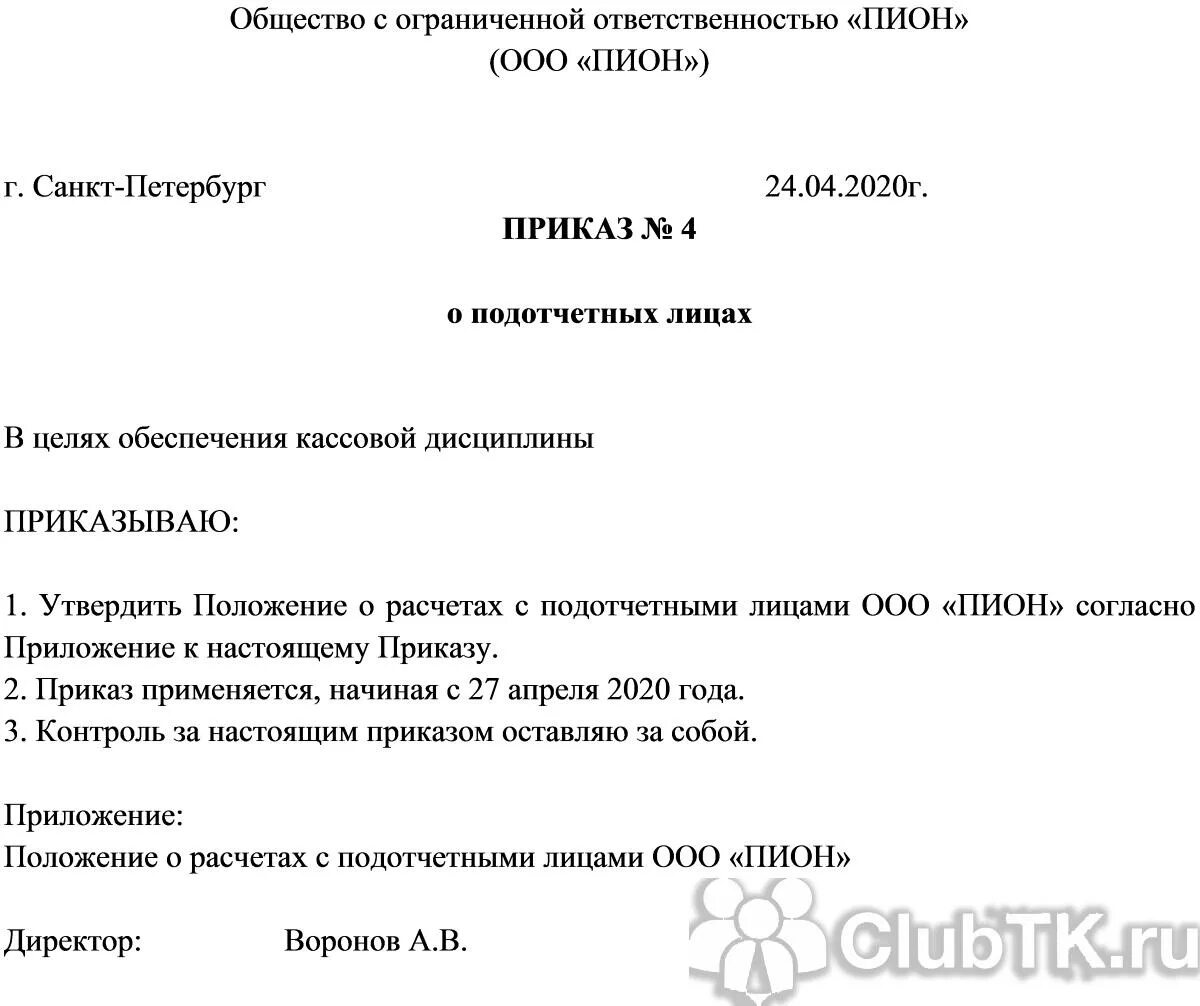 Утверждение отчетности образец. Приказ директора фирмы образец. Приказ распоряжение образец. Приказ образец документа. Приказ о подотчетных лицах.