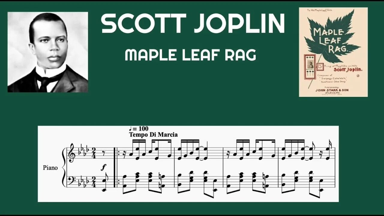 Скотт Джоплин кленовый лист. Скотт Джоплин Регтайм. Maple Leaf Rag Джоплин. Joplin Maple Leaf Rag. Maple leaf rag